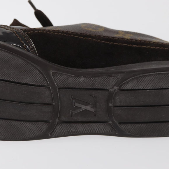 LOUIS VUITTON Monogram Loafers LV Auth 179327A