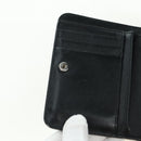 SAINT LAURENT Cassandra Compact Wallet Kroko-Prägung Schwarz Auth 179335M-18