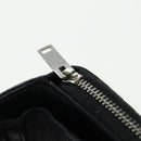 SAINT LAURENT Cassandra Compact Wallet Kroko-Prägung Schwarz Auth 179335M-21