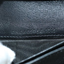 SAINT LAURENT Cassandra Compact Wallet Kroko-Prägung Schwarz Auth 179335M-11
