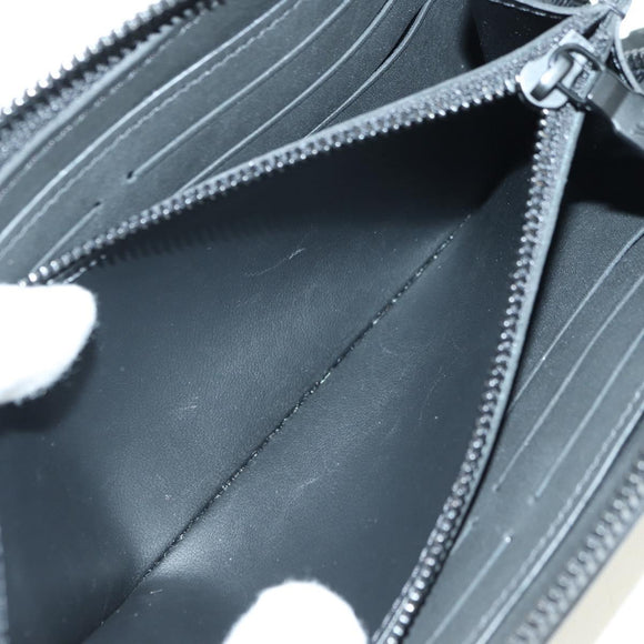 LOUIS VUITTON Empreinte Zippy Wallet Horizontale Geldbörse Schwarz M11721 Auth 179337M