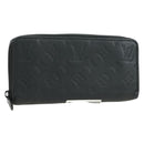 LOUIS VUITTON Empreinte Zippy Wallet Horizontale Geldbörse Schwarz M11721 Auth 179337M-1