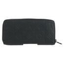 LOUIS VUITTON Empreinte Zippy Wallet Horizontale Geldbörse Schwarz M11721 Auth 179337M-2