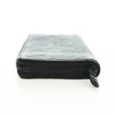LOUIS VUITTON Empreinte Zippy Wallet Horizontale Geldbörse Schwarz M11721 Auth 179337M-3