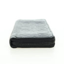 LOUIS VUITTON Empreinte Zippy Wallet Horizontale Geldbörse Schwarz M11721 Auth 179337M-4