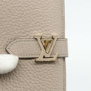 LOUIS VUITTON Capucines LV Vertical Wallet Taurillon Galle M81367 Auth 179342A-12