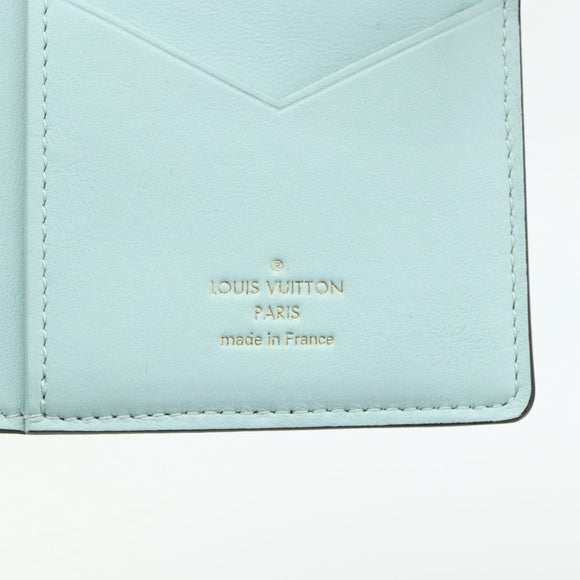LOUIS VUITTON Capucines LV Vertical Wallet Taurillon Galle M81367 Auth 179342A