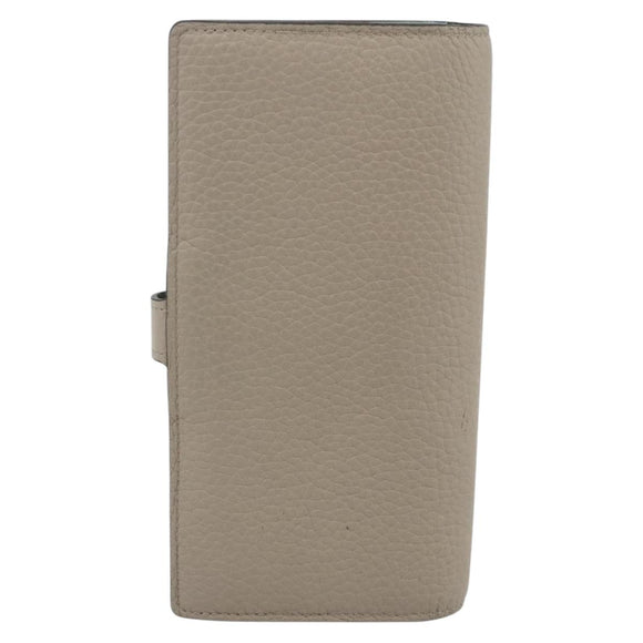 LOUIS VUITTON Capucines LV Vertical Wallet Taurillon Galle M81367 Auth 179342A