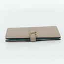 LOUIS VUITTON Capucines LV Vertical Wallet Taurillon Galle M81367 Auth 179342A-4