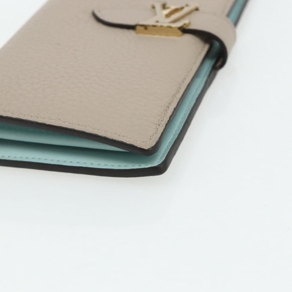 LOUIS VUITTON Capucines LV Vertical Wallet Taurillon Galle M81367 Auth 179342A