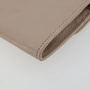 Chloe Lily Long Wallet Leather Pink Gold Auth 179343A-15