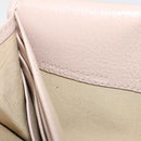 Chloe Lily Long Wallet Leather Pink Gold Auth 179343A-11