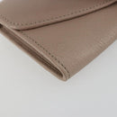 Chloe Lily Long Wallet Leather Pink Gold Auth 179343A-14