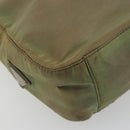 PRADA Shoulder Bag Nylon Green Auth 179345-14
