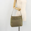 PRADA Shoulder Bag Nylon Green Auth 179345-24
