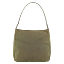 PRADA Shoulder Bag Nylon Green Auth 179345-2