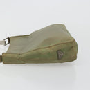 PRADA Shoulder Bag Nylon Green Auth 179345-4
