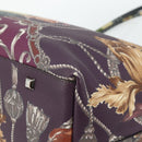 Salvatore Ferragamo Gancini Tote Bag Leather Multicolor Silver Auth 179348A-15