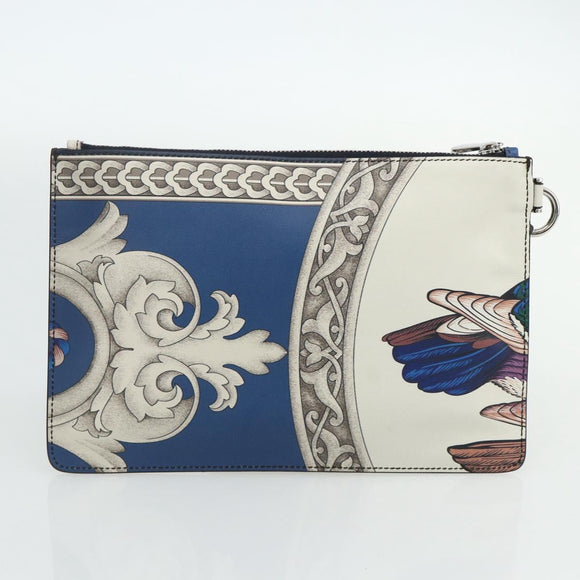 Salvatore Ferragamo Gancini Tote Bag Leather Multicolor Silver Auth 179348A