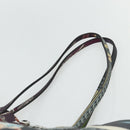 Salvatore Ferragamo Gancini Tote Bag Leather Multicolor Silver Auth 179348A-8