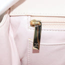 CHANEL Choco Bar Icon Chain Shoulder Bag Lamb Skin Gold Pink CC Auth 179351SV-25
