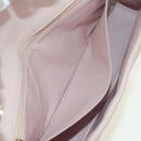 CHANEL Choco Bar Icon Chain Shoulder Bag Lamb Skin Gold Pink CC Auth 179351SV-27