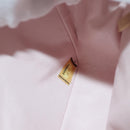 CHANEL Choco Bar Icon Chain Shoulder Bag Lamb Skin Gold Pink CC Auth 179351SV-28