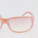 CHANEL Sunglasses metal 2 Set Pink White CC Auth 179360-10