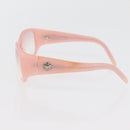 CHANEL Sunglasses metal 2 Set Pink White CC Auth 179360-13