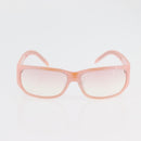 CHANEL Sunglasses metal 2 Set Pink White CC Auth 179360-7