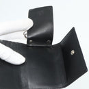 GUCCI GG Canvas Key Case Silver Black Auth 179365A-17