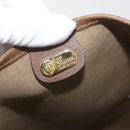 GUCCI GG Supreme Web Sherry Line Bag PVC Beige Red 002 904 0131 Auth 179371A-10