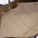 GUCCI GG Supreme Web Sherry Line Handtasche PVC Beige Gold Auth 179372-23