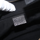 GUCCI Abbey GG Canvas Shoulder Bag Black Gold 130738 Auth 179375A-17