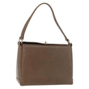 GUCCI Shoulder Bag Leather Brown Gold 000 110 0886 Auth 179377-1