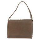 GUCCI Shoulder Bag Leather Brown Gold 000 110 0886 Auth 179377-3