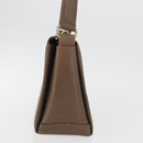GUCCI Shoulder Bag Leather Brown Gold 000 110 0886 Auth 179377-5