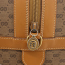 GUCCI Micro GG Supreme Hand Bag PVC Beige Gold 002 115 0165 Auth 179378-17