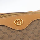 GUCCI Micro GG Supreme Hand Bag PVC Beige Gold 002 115 0165 Auth 179378-18