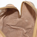 GUCCI Micro GG Supreme Hand Bag PVC Beige Gold 002 115 0165 Auth 179378-20