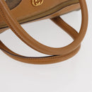 GUCCI Micro GG Supreme Hand Bag PVC Beige Gold 002 115 0165 Auth 179378-7