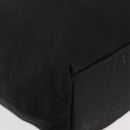 Christian Dior Maris Pearl Hand Bag Nylon Black Silver Auth 179390-9