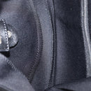 FENDI Mamma Baguette Shoulder Bag Nylon Black Silver Auth 179391-19
