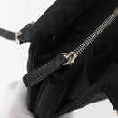 FENDI Zucca Canvas Tote Bag Black Silver Auth 179392-10