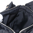 FENDI Zucca Canvas Tote Bag Black Silver Auth 179392-20