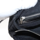 FENDI Zucca Canvas Tote Bag Black Silver Auth 179392-23