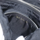 FENDI Zucca Canvas Tote Bag Black Silver Auth 179392-12