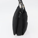 FENDI Zucca Canvas Tote Bag Black Silver Auth 179392-4