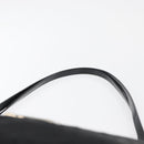 FENDI Zucca Canvas Tote Bag Black Silver Auth 179392-8