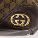 GUCCI GG Canvas Abbey Tote Bag Beige Gold 169946 Auth 179393-15